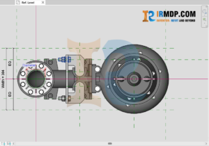 Family Revit - Bơm Chìm Tsurumi - 100B45.5