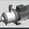 Family Revit - Bơm Trục Ngang Đa Tầng Cánh Ebara MATRIX 5-4T-0.9