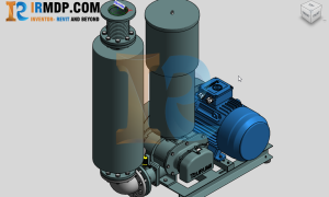 Family Revit-Máy Thổi Khí Tsurumi-RSR125