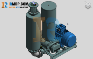 Family Revit-Máy Thổi Khí Tsurumi-RSR125