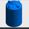 Family Revit - Bồn Nhựa 10000L Sơn Hà Suka
