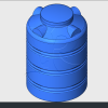 Family Revit - Bồn Nhựa 500L Sơn Hà Suka