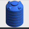 Family Revit - Bồn Nhựa Đứng 1000L Sơn Hà Suka