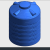 Family Revit - Bồn Nhựa Đứng 1500L Sơn Hà Suka