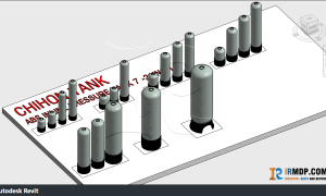 Family Revit - Bồn Lọc Composite ChiHon 7"-21"